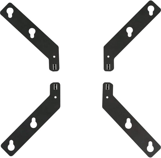 Silver Peerless Mounting Adapter for Projectors - Secure Installation