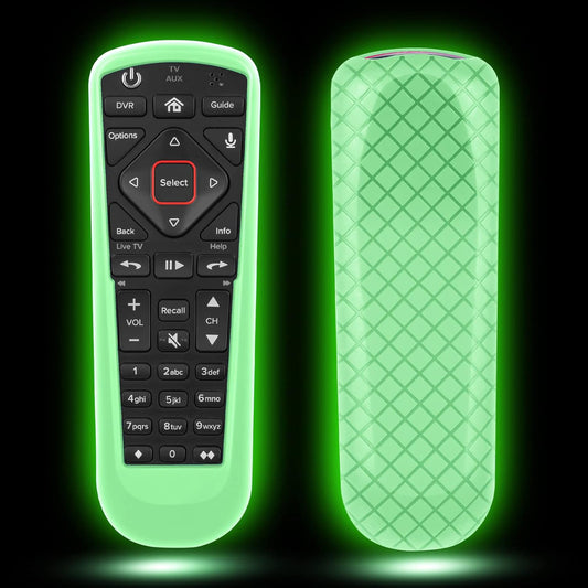 Silicloak 52.0/54.0, Cover for Dish Network Remote Control Silicone TV Remote Case Skin Sleeve Glow in The Dark Green