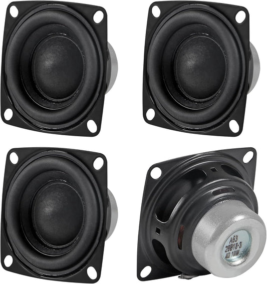Shutao 4Pcs 2 Inch 10W 4 53MM Audio Speaker Driver Full Range Ohm Bluetooth Speaker Bass Loudspeaker for Repair